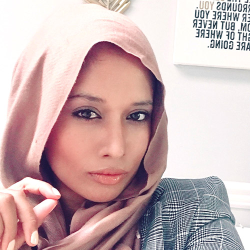Faria Ibrahim owner and founder of Hudson Edge Real Estate investment Company Weehawken, New Jersey